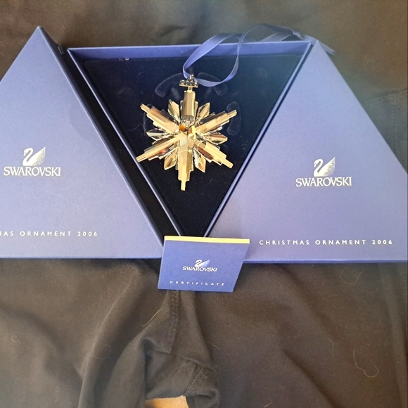 Swarovski Annual 2006 Crystal Limited Edition Christmas Star Ornament - Picture 1 of 4